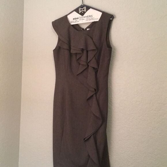 Calvin Klein gray dress - Picture 1 of 5